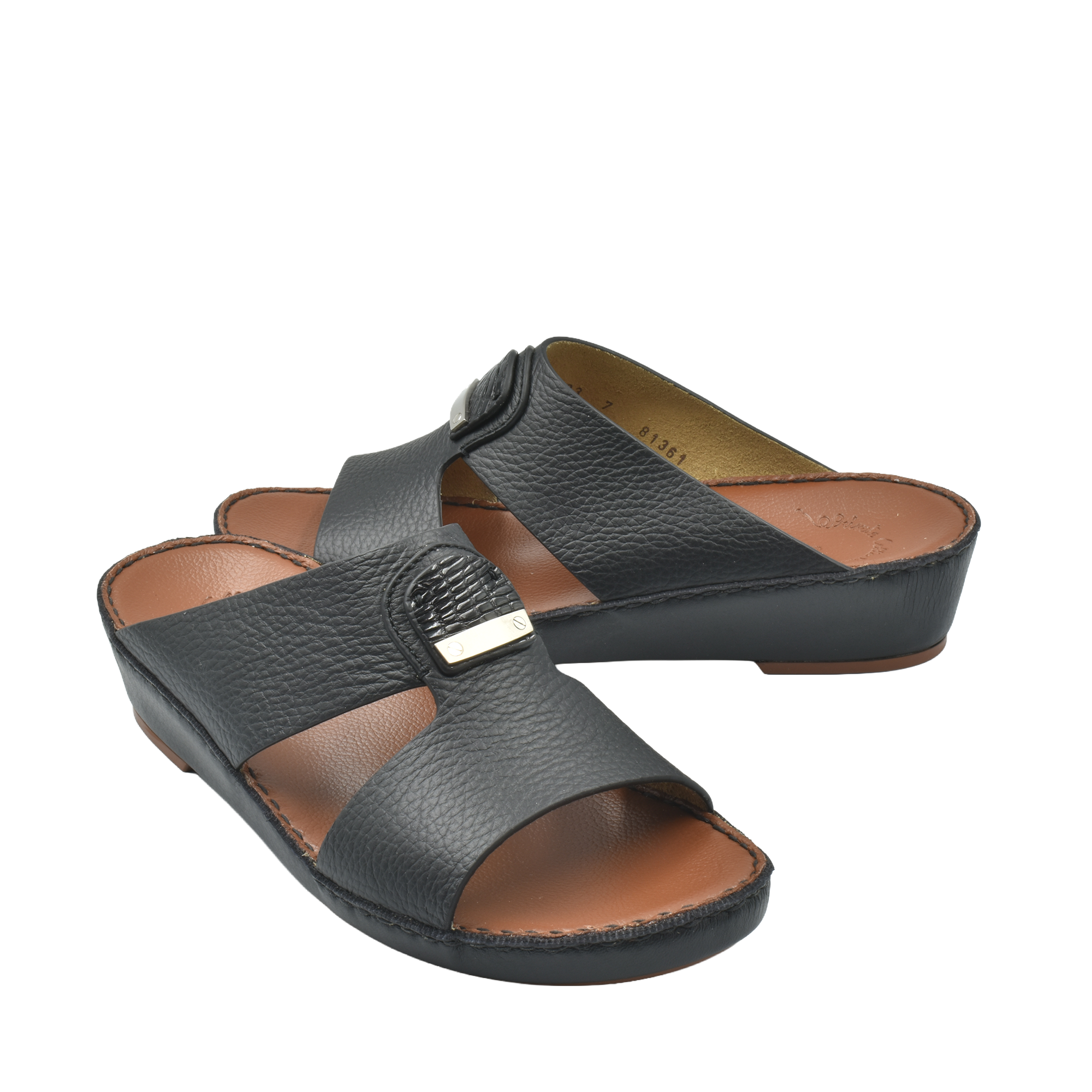 Peninsula Marca Deer Croco Buckle