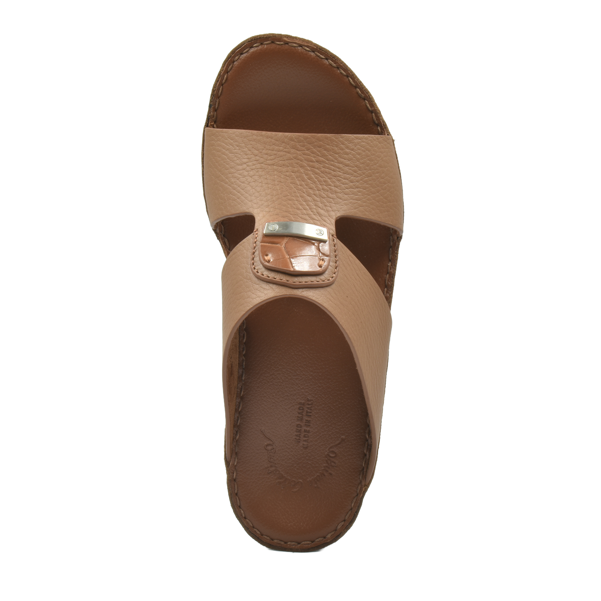 Peninsula Marca Deer Croco Buckle