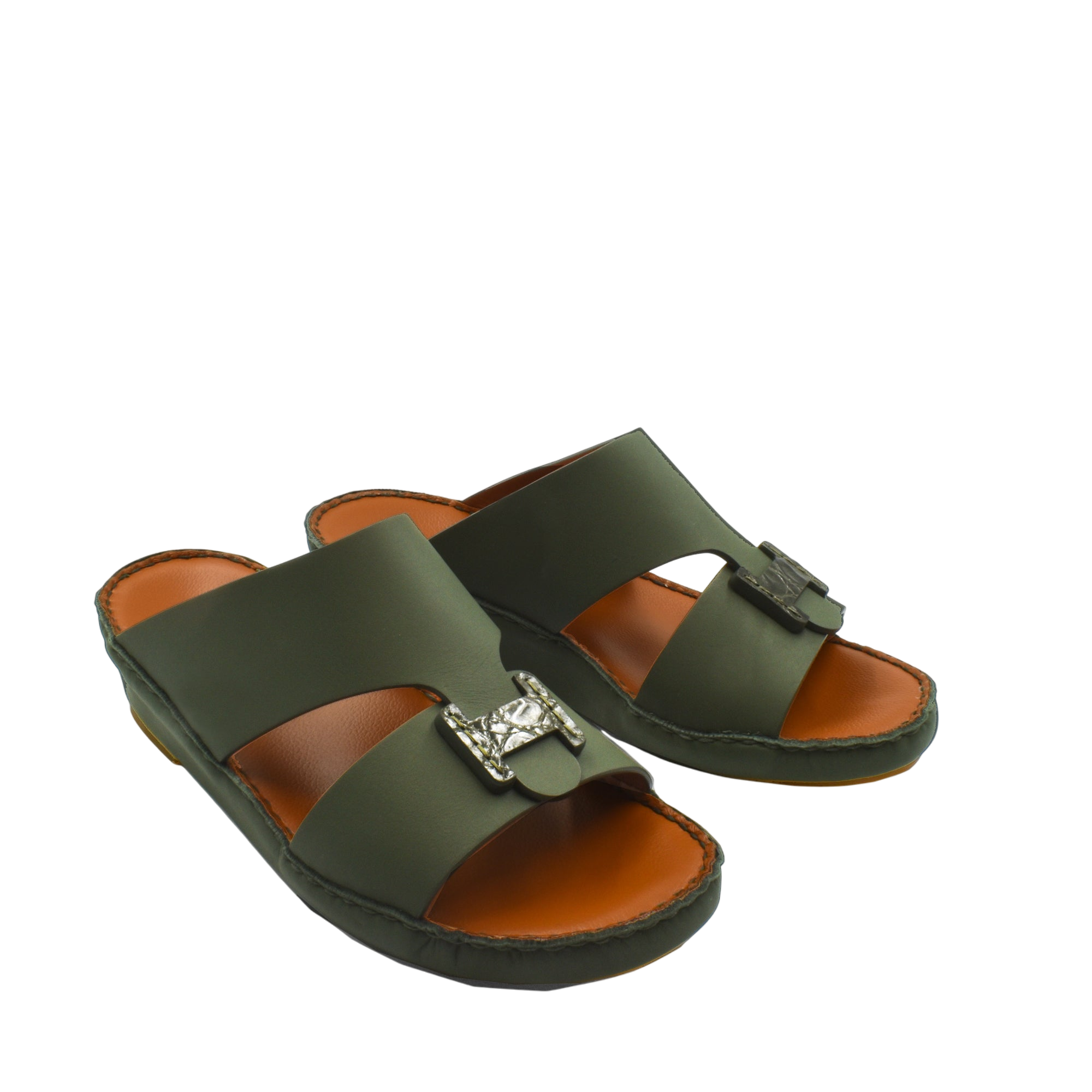 Mandrino Rubbercalf Croco Buckle